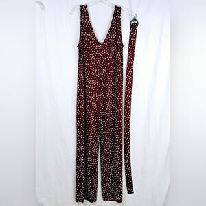 Cotton On Polka-Dot Jumpsuit Size Large